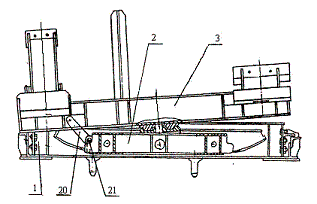 закрепляют на промежуточной раме затворами