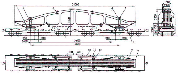 Железобетонные стропильные фермы