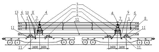 Размещение и крепление рельсов