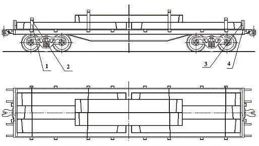 на платформах в два яруса