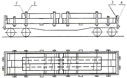 два штабеля связок верхнего яруса