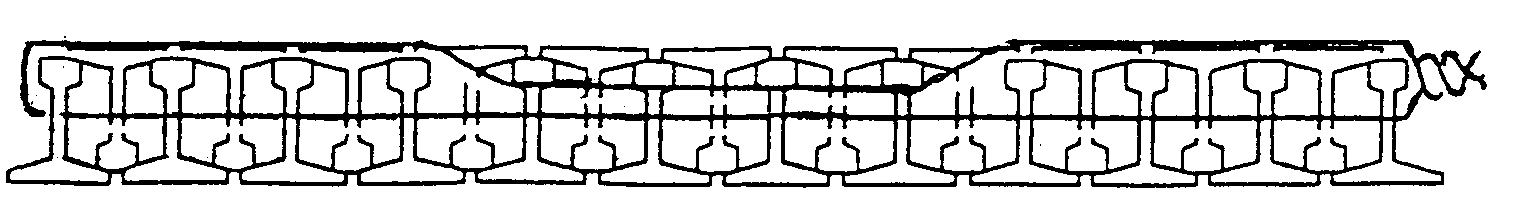 Рельсы каждого яруса увязывают через болтовые отверстия