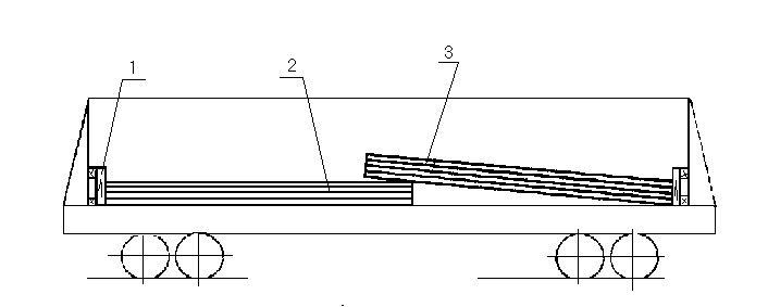 длиной от 5960 до 7000 мм включительно размещают внахлест штабелями