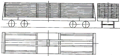 Схема погрузки металлических рам