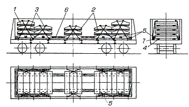 Фундаментные блоки трапециевидного сечения и «башмаки» стаканного типа