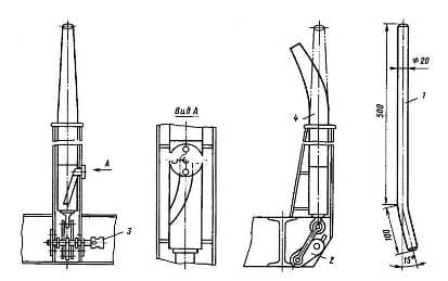 Поворот и фиксирование кронштейна