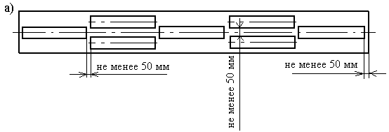 автомобили устанавливают в один ряд