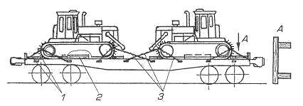 два трактора