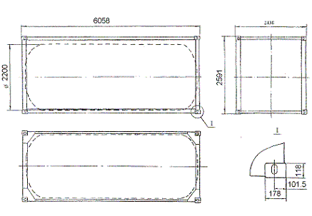 Специализированные контейнеры-цистерны IМО1, IМО5