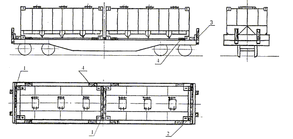 Размещение и крепление контейнеров