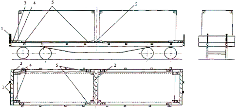 Груженые контейнеры типоразмеров 1СС или 1С