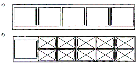 Размещение контейнеров в контейнеровозах