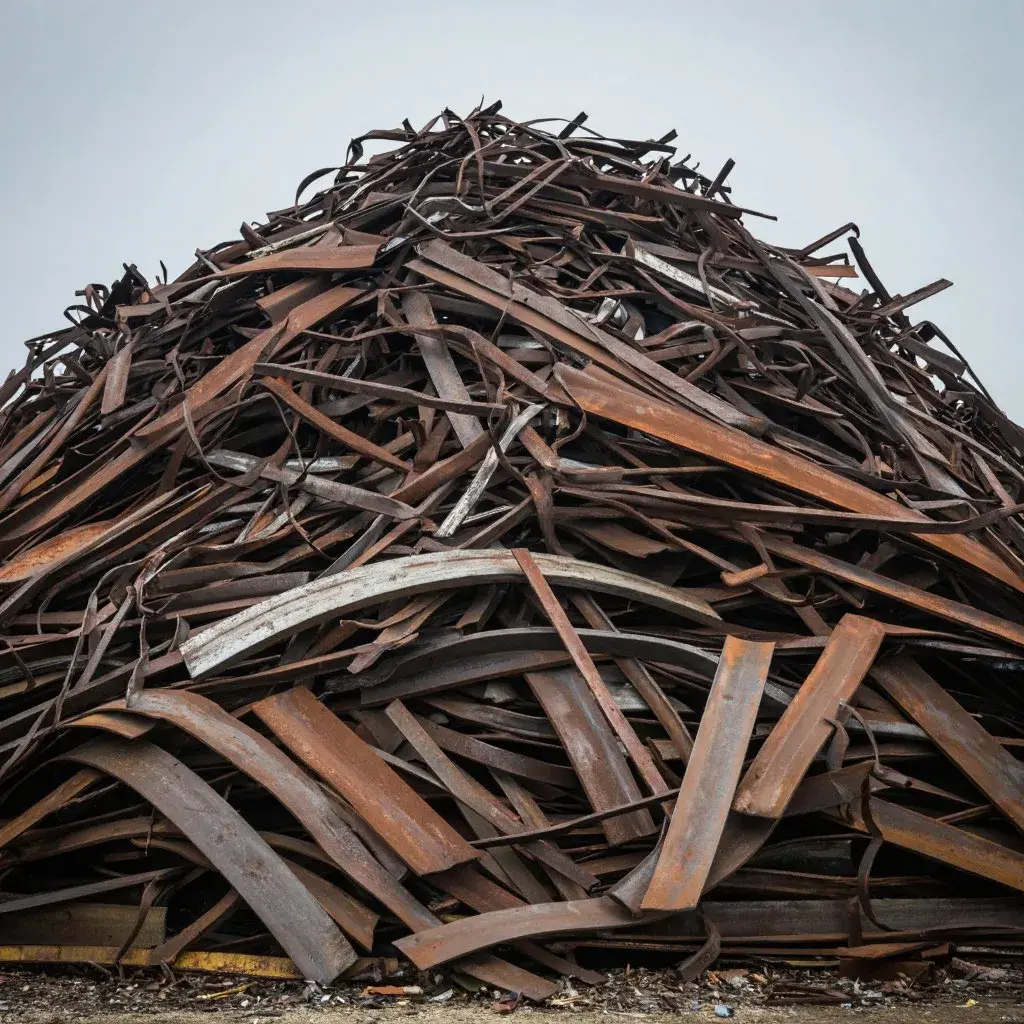 Лом черных металлов, размещение и крепление в вагонах
