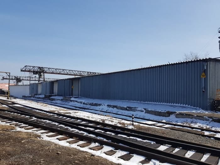 Склад Склад с железнодорожным пандусом