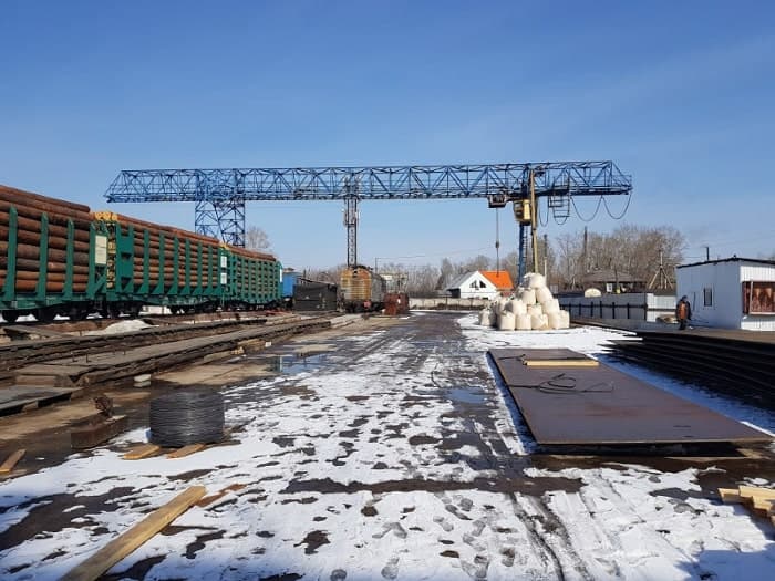 10-тонный козловой кран