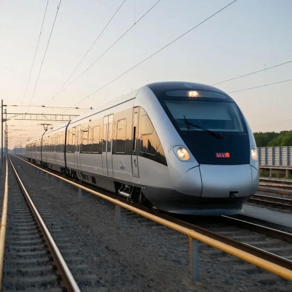 Беспилотный поезд, через два-три года по железным дорогам