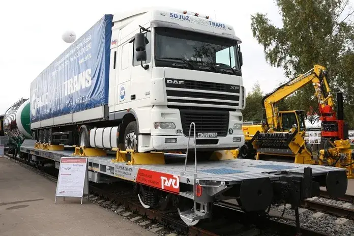 Грузоперевозка контрейлерными платформами