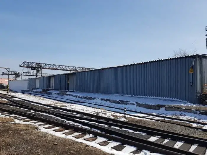 Крытый склад в центре Иркутска