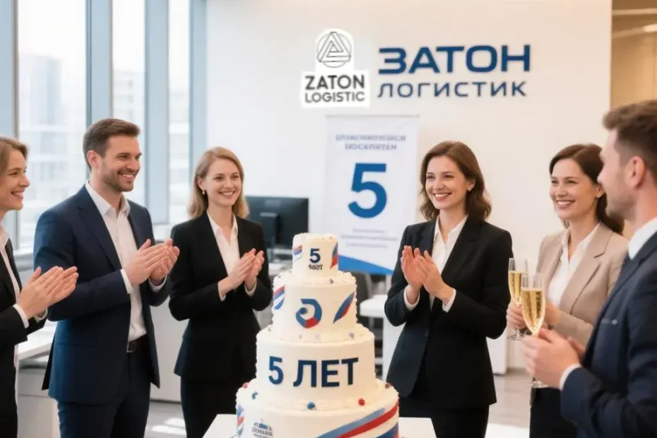 Затон Логистик — юбилей компании
